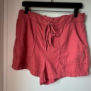 Oat New York Salmon Dress Casual Shorts